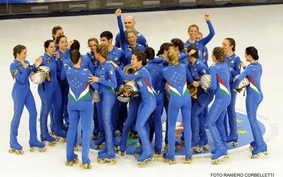 Italian skating team costumes